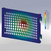Finite Element Analysis (FEA) is used to verify suitability to task and compliance to Aust Standards